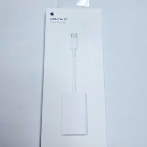 Apple USB-C to SD card reader